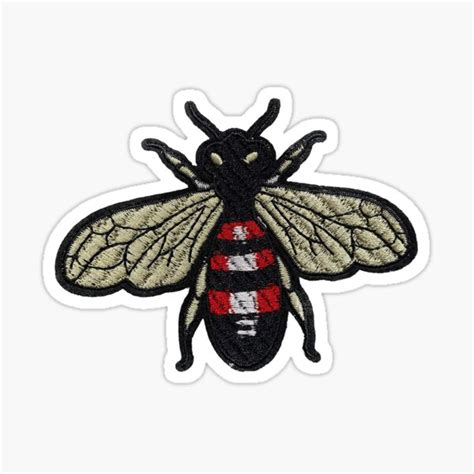 gucci bee ace sticker|Gucci ace tongue.